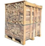 Kammergetrocknetes Brennholz – Eiche und Buche – 33 cm Scheite, Palette 2,5 Raummeter (1,75 m³)