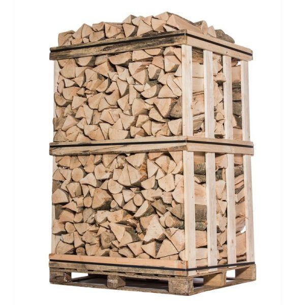 Brennholz – 25 cm Scheite, 1 Palette = 3 Raummeter