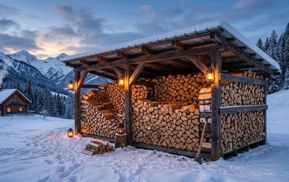 Winterbevorratung im Lager