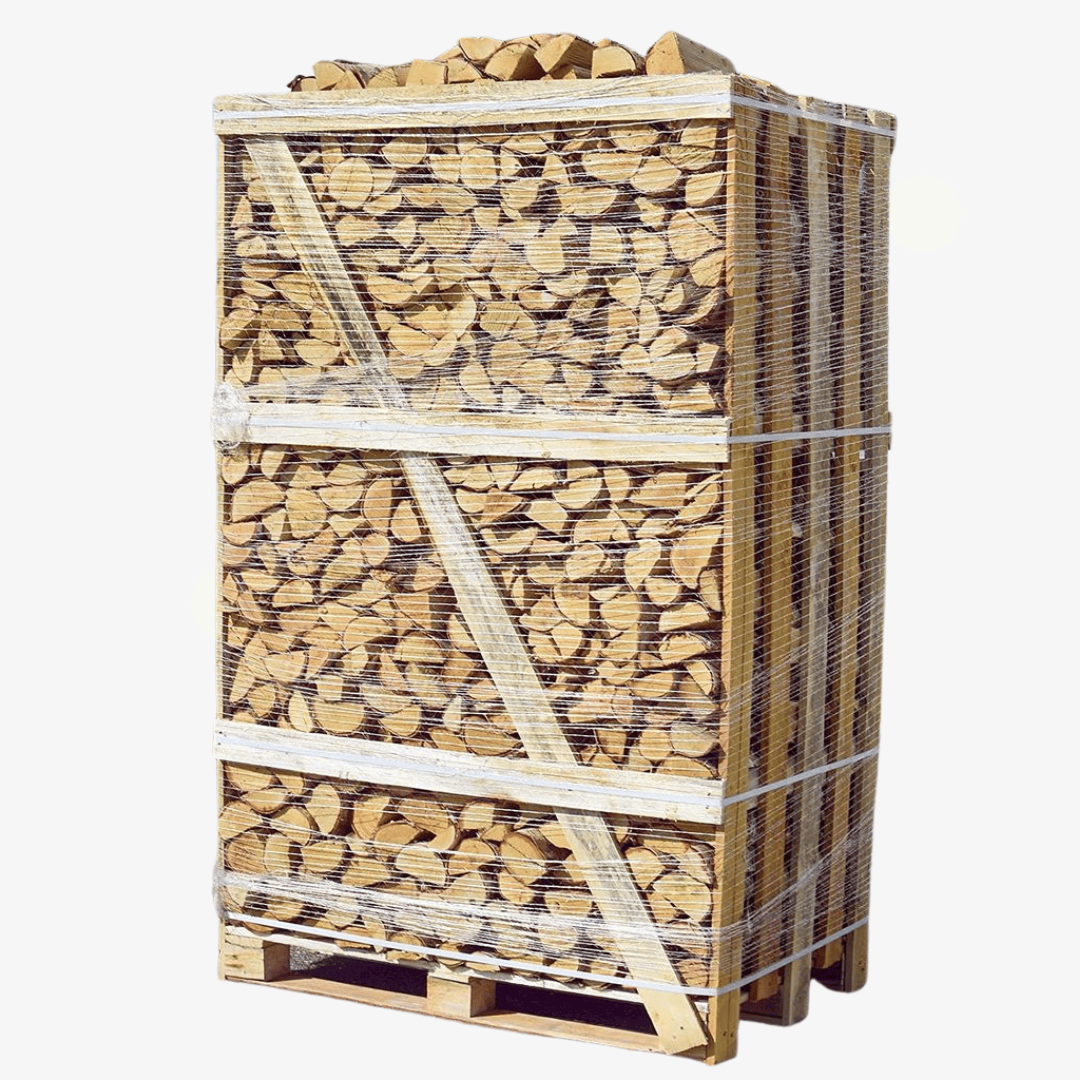 Kiste-mit-18-RM-trockenem-Buchen-Kaminholz.png Brennholz Buche kammergetrocknet | 2 RM – Bild 1