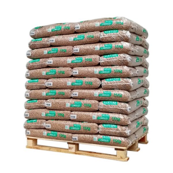 Pellet Limouzi – Palette mit 66 Säcken à 15 kg (990 kg)