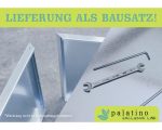 Kaminholzregal Palatino Woodpecker PRO 100 x 40 x 50 cm braun – Bild 4