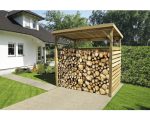 Kaminholzunterstand weka Brennholzlager 216x114 cm kesseldruckimprägniert – Bild 3