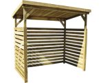 Kaminholzunterstand weka Brennholzlager 216x114 cm kesseldruckimprägniert – Bild 2