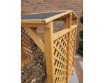 Kaminholzunterstand promadino 120 x 118 x 148 cm imprägniert – Bild 5