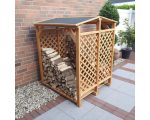 Kaminholzunterstand promadino 120 x 118 x 148 cm imprägniert – Bild 4