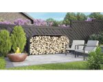 Kaminholzunterstand Vitavia Ardor 401 flach 210x40x100 cm granit – Bild 3