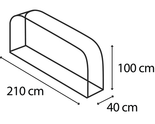 as.155401064.jpg Kaminholzregal Vitavia Ardor 401, flach, rubin – Bild 7