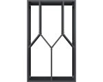 Kaminholzunterstand WESTMANN Castra B 95 x 50 x 160 cm anthrazit – Bild 4