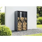 Kaminholzunterstand weka Gary 100 x 77 x 160 cm anthrazit