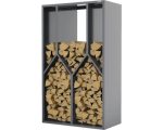 Kaminholzunterstand weka Gary 100 x 77 x 160 cm anthrazit – Bild 2