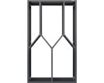 Kaminholzunterstand weka Gary 100 x 77 x 160 cm anthrazit – Bild 7