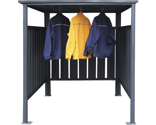 as.44881515.jpg Fahrradunterstand, Kaminholzunterstand WESTMANN 180 x 203 cm anthrazit – Bild 6