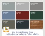 Kaminholzunterstand Hörmann EcoStar Elegant-V Typ 1 122,7 x 102,5 x 198,0 cm purpurrot – Bild 10
