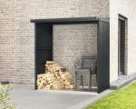 Kaminholzunterstand Hörmann EcoStar Trend-V Typ 2 181,4 x 102,5 x 198,0 cm anthrazit