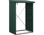 Kaminholzunterstand Hörmann EcoStar Elegant-V Typ 1 122,7 x 102,5 x 198,0 cm moosgrün – Bild 2