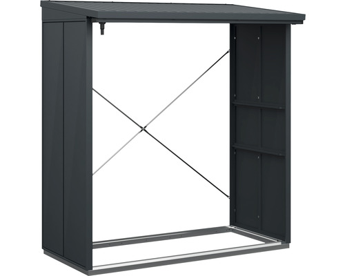 as.45308368.jpg Kaminholzunterstand Hörmann EcoStar Elegant-V Typ 2 181,4 x 102,5 x 198,0 cm anthrazit – Bild 2