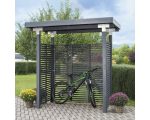 Unterstand Trend Konsta 240 x 150 x 234 cm anthrazit – Bild 5