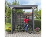 Unterstand Trend Konsta 240 x 150 x 234 cm anthrazit – Bild 3