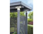 Unterstand Trend Konsta 240 x 150 x 234 cm anthrazit – Bild 7