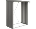 Kaminholzunterstand Biohort WoodStock 150 157 x 102 x 199 cm quarzgrau-metallic
