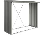 Kaminholzunterstand Biohort WoodStock 230 229 x 102 x 199 cm quarzgrau-metallic – Bild 2