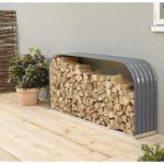 Kaminholzunterstand Vitavia Ardor 401 flach 210x40x100 cm granit