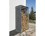Kaminholzregal Style Typ 546 99 x 53 x 183 cm anthrazit