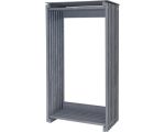 Kaminholzregal Style Typ 546 99 x 53 x 183 cm anthrazit – Bild 2