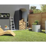 Kaminholzunterstand Vitavia Ardor 858 hoch 99x86x223 cm granit