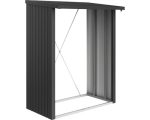 Kaminholzunterstand Biohort WoodStock 150 157 x 102 x 199 cm dunkelgrau-metallic – Bild 3