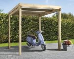 Universalunterstand Typ 1 Bikeport 204 x 202 x 231 cm kesseldruckimprägniert – Bild 5
