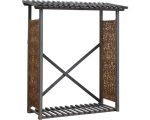 Kaminholzunterstand aus Weide 140 x 57 x 195/210 cm – Bild 2
