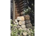 Kaminholzunterstand aus Weide 140 x 57 x 195/210 cm – Bild 5