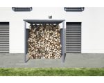 Fahrradunterstand, Kaminholzunterstand WESTMANN 180 x 203 cm anthrazit