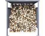 Fahrradunterstand, Kaminholzunterstand WESTMANN 180 x 203 cm anthrazit – Bild 7