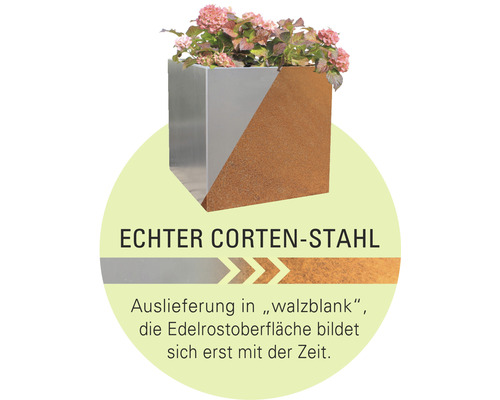 as.61078419.jpg Kaminholzunterstand Palatino Corten 150 x 40 x 180 cm braun – Bild 5