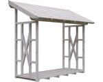 Kaminholzunterstand SKAN HOLZ Paul 2 240 x 100 x 243 cm natur – Bild 2