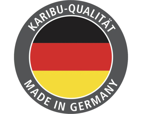 as.73794897.jpg Kaminholzunterstand Karibu mit Abstellraum, inkl. selbstklebende Dachfolie 260 x 92 x 188 cm natur – Bild 10