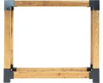 Kaminholzstapelhilfe WESTMANN Michel Gr. L 138 x 40 x 120 cm natur – Bild 3