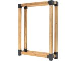 Kaminholzstapelhilfe WESTMANN Michel Gr. XL 138 x 40 x 180 cm natur – Bild 2