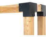 Kaminholzstapelhilfe WESTMANN Michel Gr. XL 138 x 40 x 180 cm natur – Bild 8