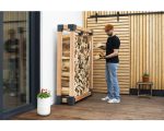 Kaminholzstapelhilfe WESTMANN Michel Gr. XL 138 x 40 x 180 cm natur – Bild 7