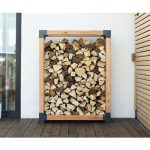 Kaminholzstapelhilfe WESTMANN Michel Gr. XL 138 x 40 x 180 cm natur