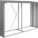 Kaminholzunterstand Biohort WoodStock 300 299 x 83 cm quarzgrau-metallic