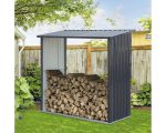 Kaminholzunterstand tepro Wood Store Large 164 x 83 x 157 cm anthrazit