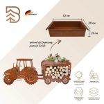 BADEKO Traktor mit Anhänger – Bild 4